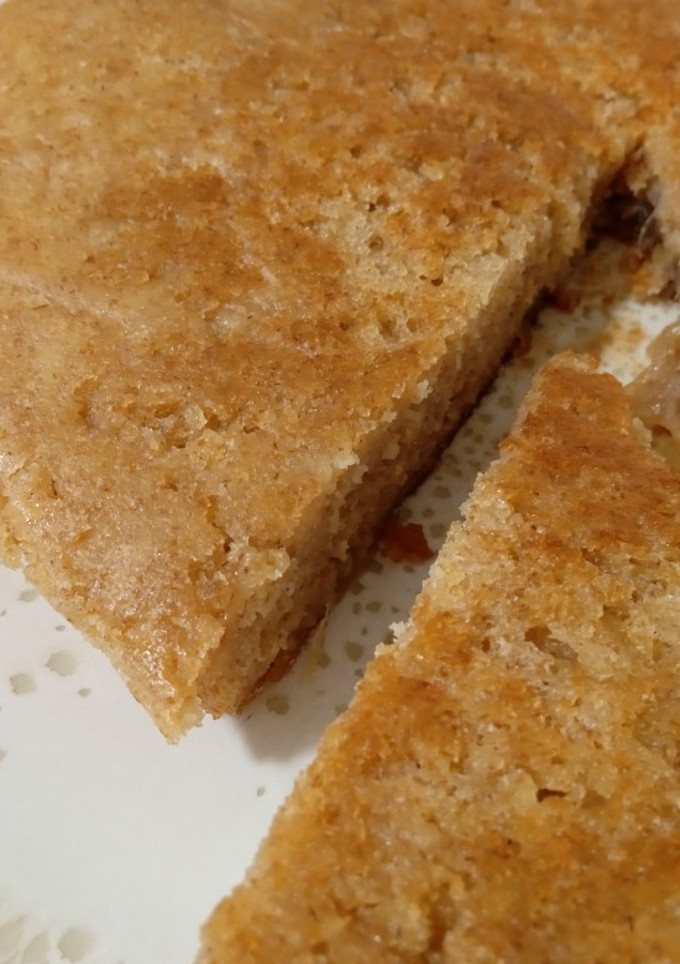 Una foto de Tarta de manzana en sartén