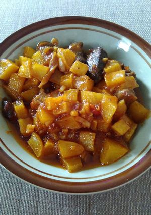 Foto resep Asam Manis Kentang dan Paru