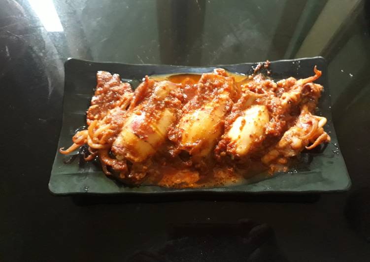 Resep Cumi isi tahu Anti Gagal