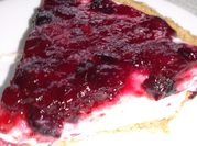 A picture of cranberry pie