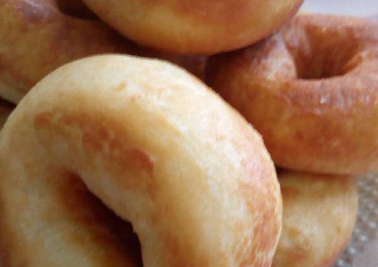 Donat Eggless empuk, gurih