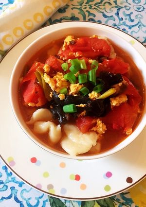番茄雞蛋麵疙瘩 的食譜成品照片