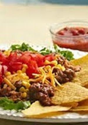 A picture of Donna's Taco Dip.