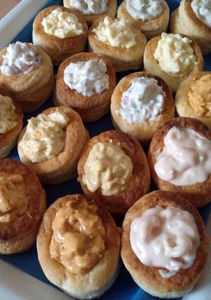 A picture of Vickys Vol Au Vents, GF DF EF SF NF.