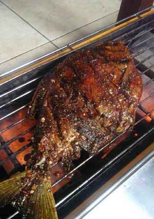 Foto resep Ikan nila bakar pedas manis