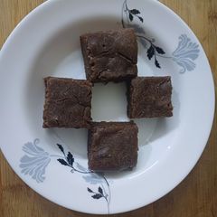 Eggless Chocolate brownie A picture of Eggless Chocolate brownie.