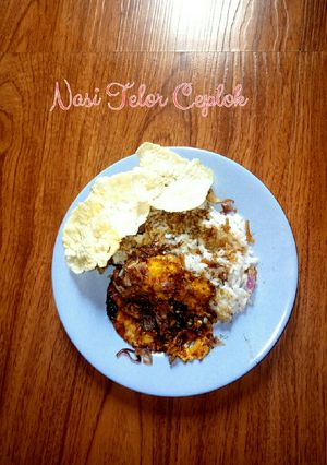 Foto resep Nasi Telor Ceplok