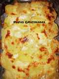 Papas gratinadas