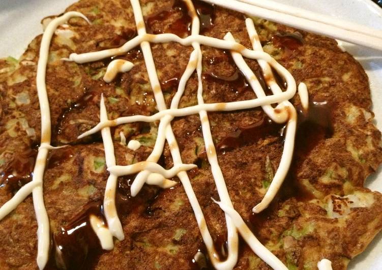 Step-by-Step Guide to Cook Super Quick Okonomiyaki with Okara Powder