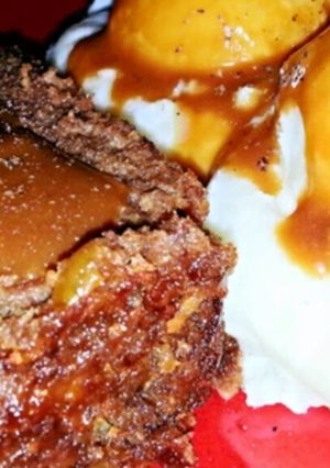 A picture of Mike's EZ Old Fashion Meatloaf.