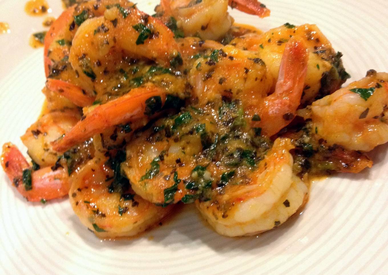Sriracha shrimp