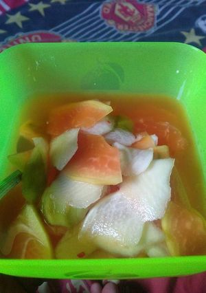 Foto resep Asinan buah nano² #5ResepTerbaruku