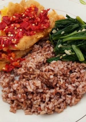 Foto resep Telur geprek sambal korek