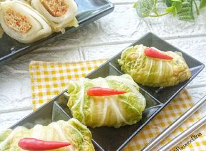 Foto resep Roll Kyabetsu (Kol gulung isi ayam sambel bawang)