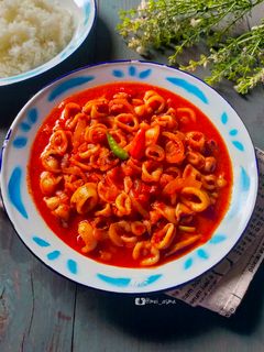 Foto resep Cumi Saos Padang
