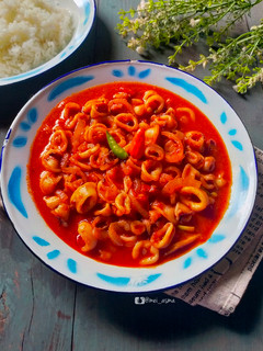 Foto resep Cumi Saos Padang