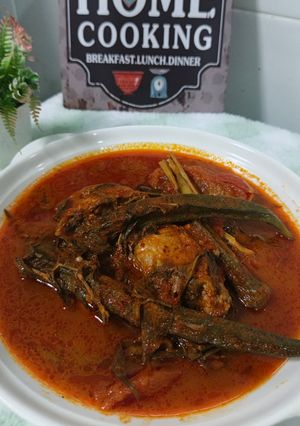 Gambar Asam pedas ayam johor