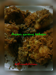 Foto resep Ayam goreng kelapa