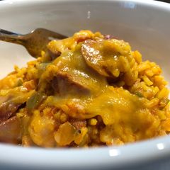 A picture of Easy Sausage with Rice.