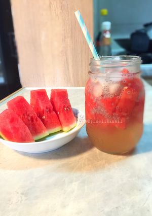 Foto resep Es semangka