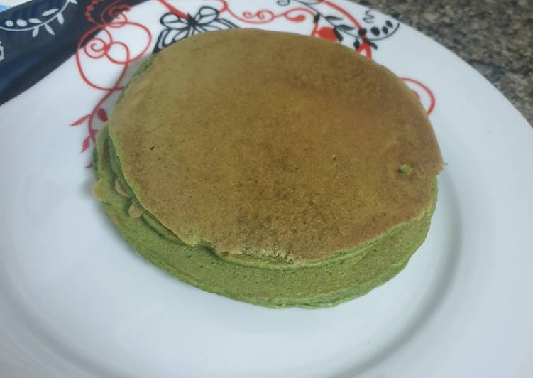 Recipe of Ultimate Healthy spinach pancakes#weekly jikoni challenge