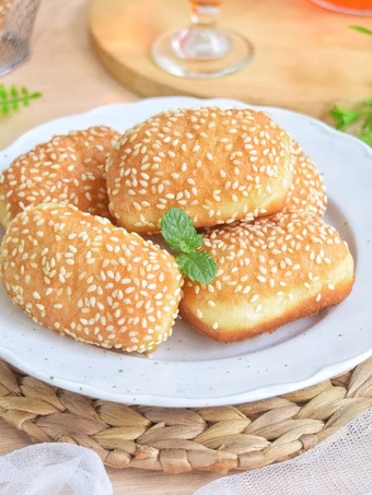 Cara Gampang Membikin Resep Odading (kue bantal) *toping ala abang-abang yang Uenak Anti Ribet, Mantap Sekali