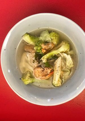 Hình của món Canh Cải Tôm Khô (Dã Chiến).