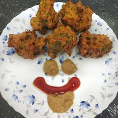 A picture of Lentil Spinach Fritters.