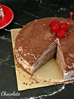 Foto resep Mille Crepes Chocolate
