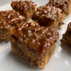 A picture of Queen Elizabeth Cake (with Dates and Coconut).