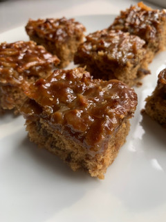 A picture of Queen Elizabeth Cake (with Dates and Coconut).