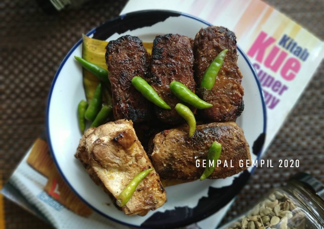 Tempe Tahu Bacem Bakar