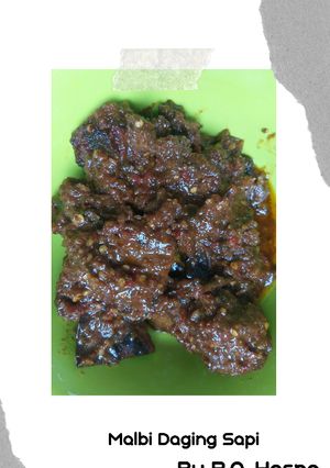 Foto resep Malbi Daging Sapi