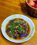 肉末炒茄子