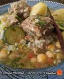 Costillitas en su jugo con verduras🌹