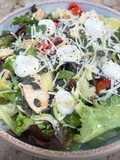 Salada fresca de frango