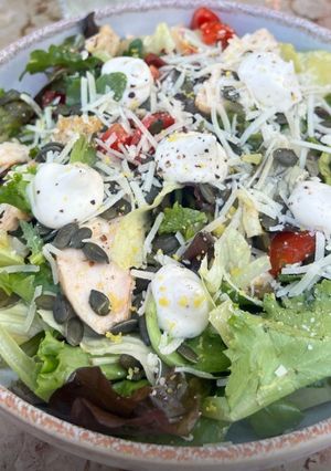 Foto de Salada fresca de frango