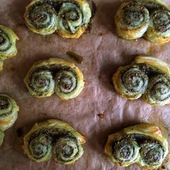 A picture of Za’atar palmiers.