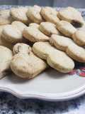 Galletitas dulces sin gluten con ciruelas pasas