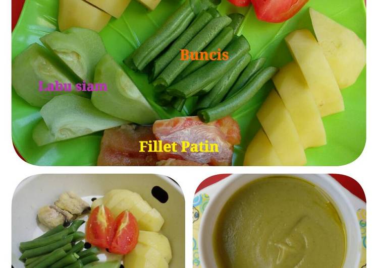 Langkah Mudah untuk Menyiapkan MPASI 8m+ : Burken Patin 4* + evoo, Lezat