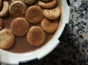 Una foto de Habichuelas con dulce