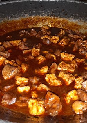 Foto resep Krengsengan petis tahu ampela ati