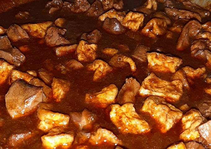 Langkah Mudah untuk Membuat Krengsengan petis tahu ampela ati yang Lezat