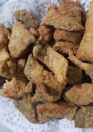 Foto resep Salmon skin