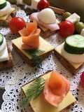 كانابيه لذيذ 🍞🧀🧈🫒🍅🥬