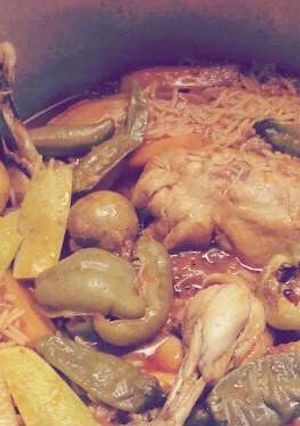 صورة لوصفة كبسة خضار صاااروخ