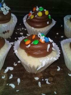 Una foto de Muffins de puro dulce de leche!!!!🥡