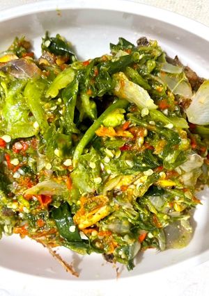 Foto resep Ayam Penyet Cabai Ijo