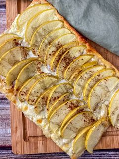 Flammkuchen - süß Rezepthauptbild