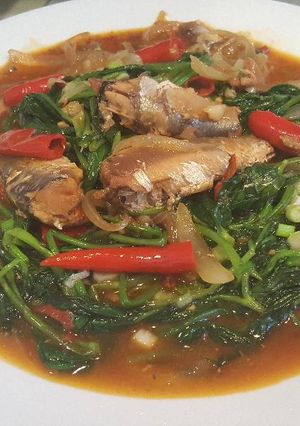 Foto resep Tumis kangkung vs sarden